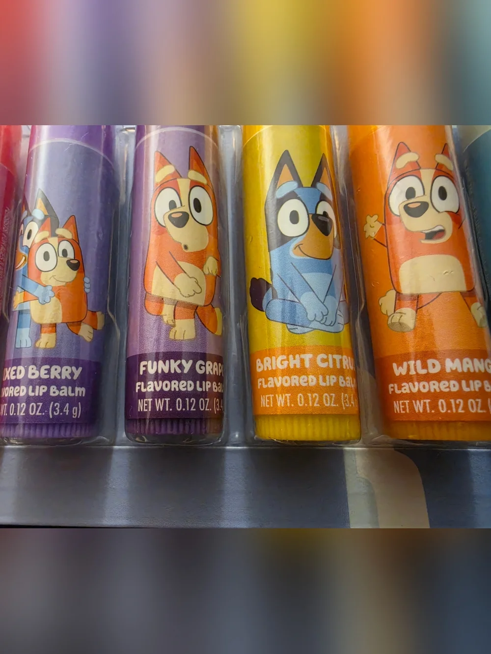 BLUEY - Kids Lip Balm 8-Pack — Assorted Colors & Flavors